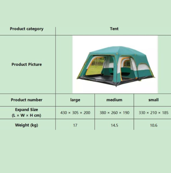 Double Room Tents - Image 2