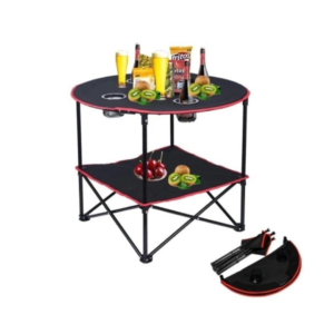 Light weight portable round table.