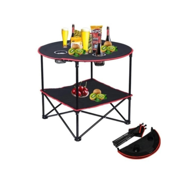 Light weight portable round table.