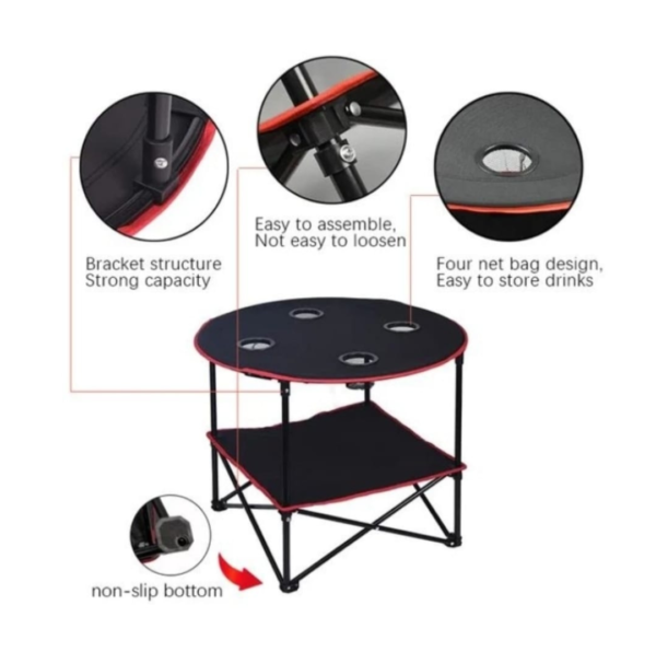 Light Weight Portable Round Table - Image 3